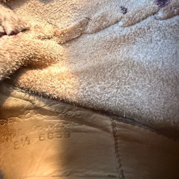 BED|STU Craven Distressed Leather Fringe Ankle Boots in Burgandy Red Size 8.5 - Picture 8 of 9